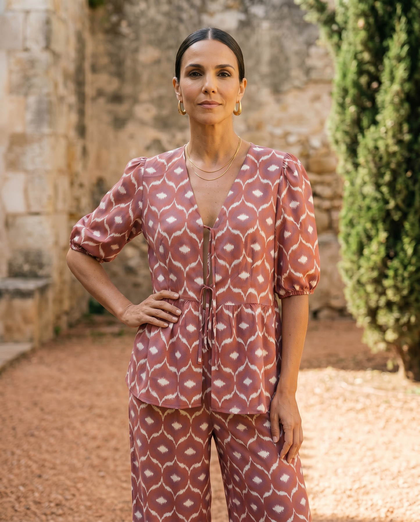 LEONOR — Ensemble Casual Chic Deux Pièces