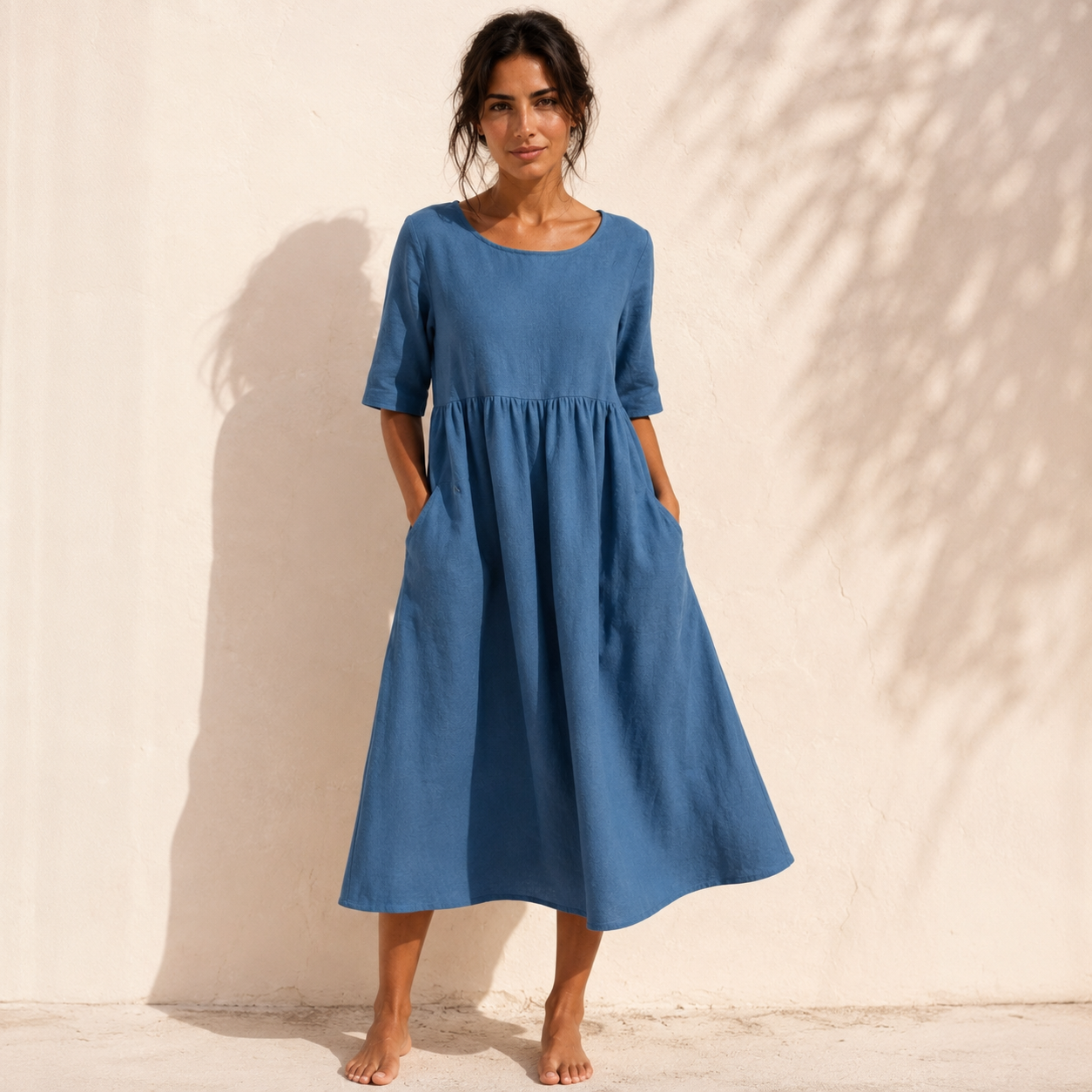 MARINE — Robe Midi Lin