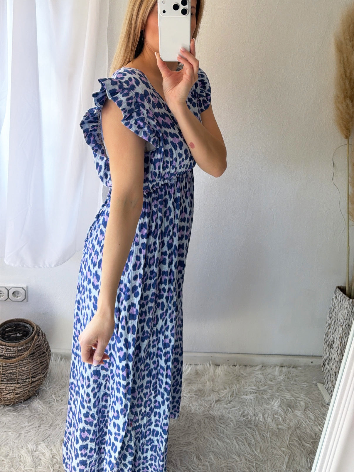 Robe Mousseline Léopard