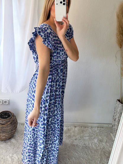 Robe Mousseline Léopard