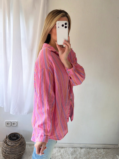 Blouse Mousseline Oversize Lollipop
