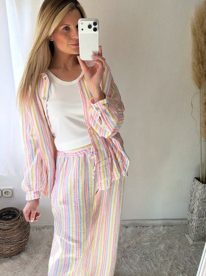 Blouse Mousseline Oversize Lollipop