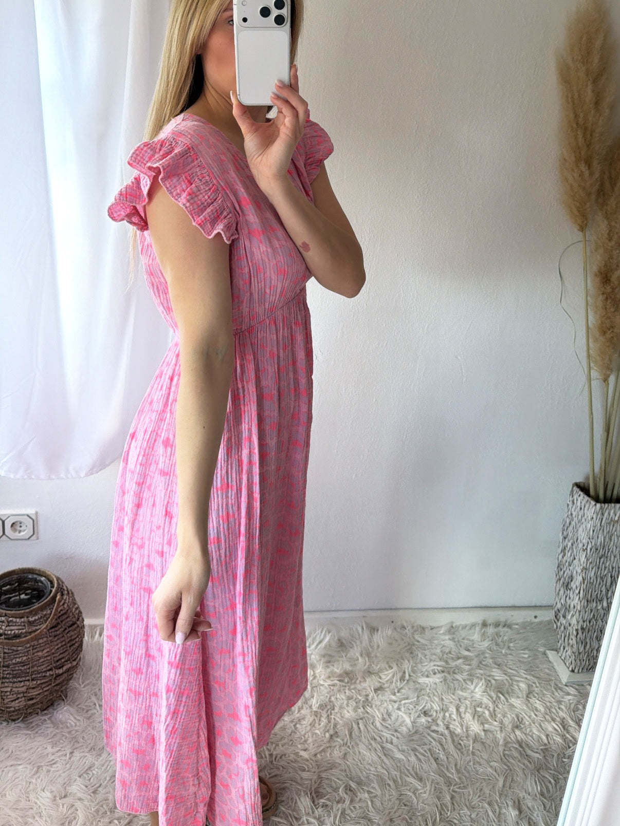 Robe Mousseline Léopard