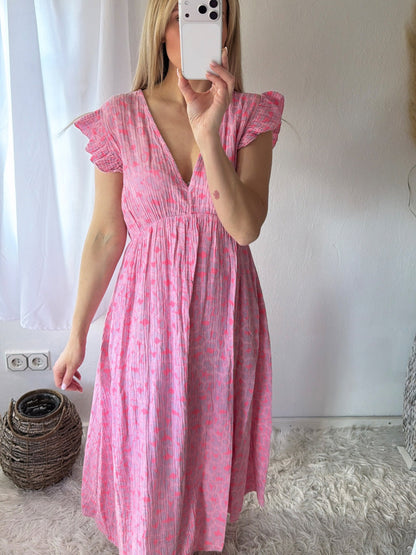 Robe Mousseline Léopard