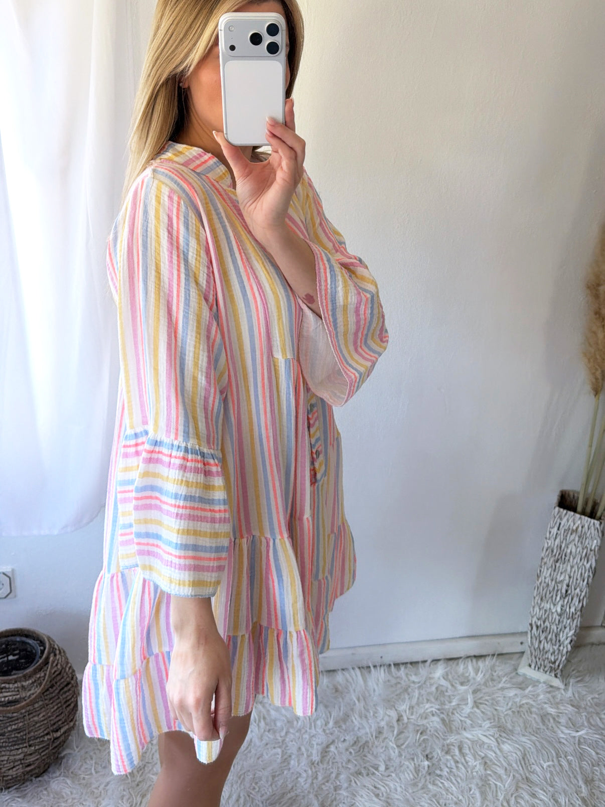 Robe Tunique Mousseline Oversize Lollipop