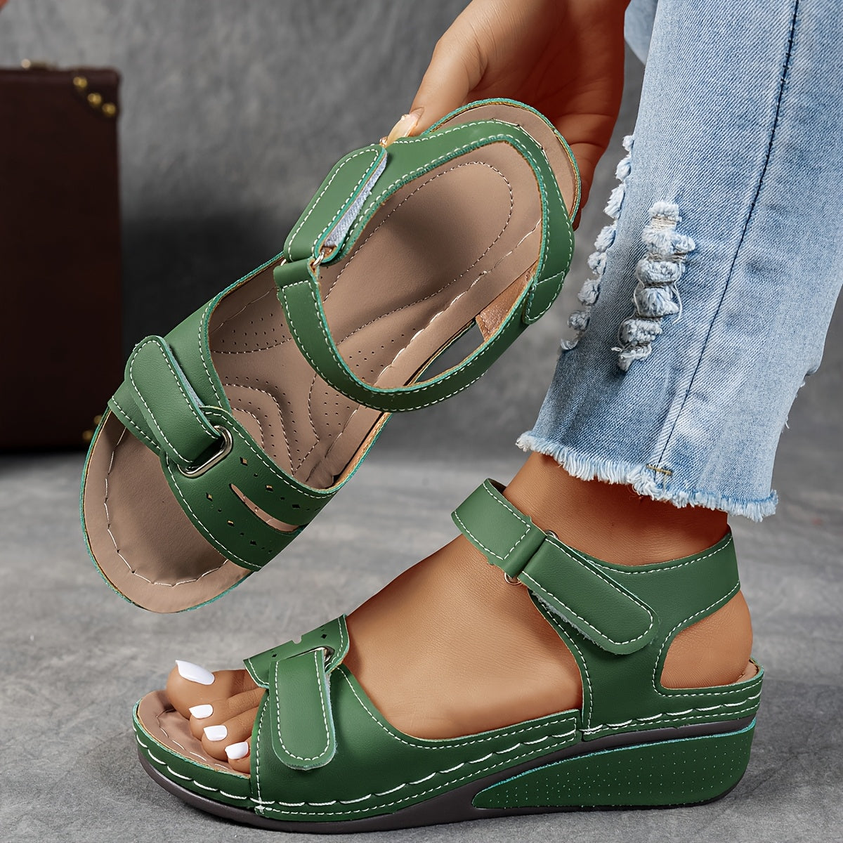 Sandales Femme Confort – Bride Réglable & Style Estival Léger