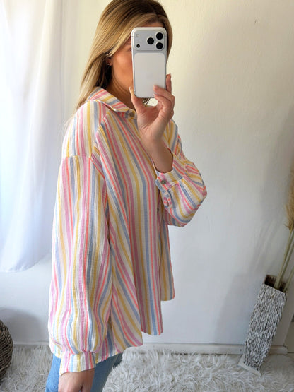 Blouse Mousseline Oversize Lollipop