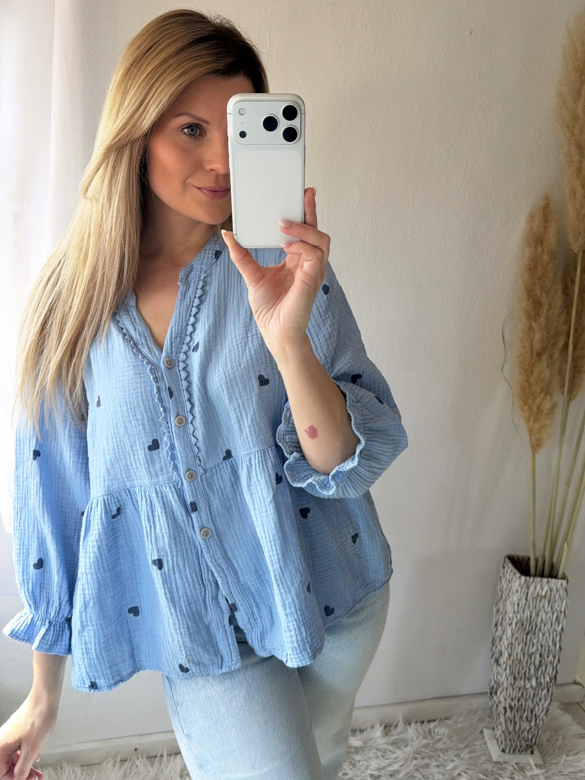 Blouse Mousseline Love Story