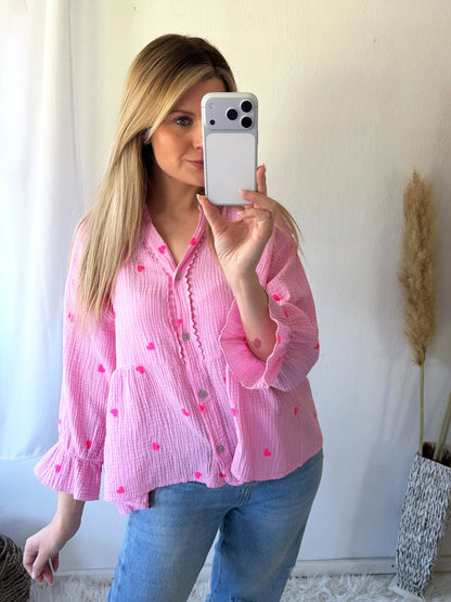 Blouse Mousseline Love Story