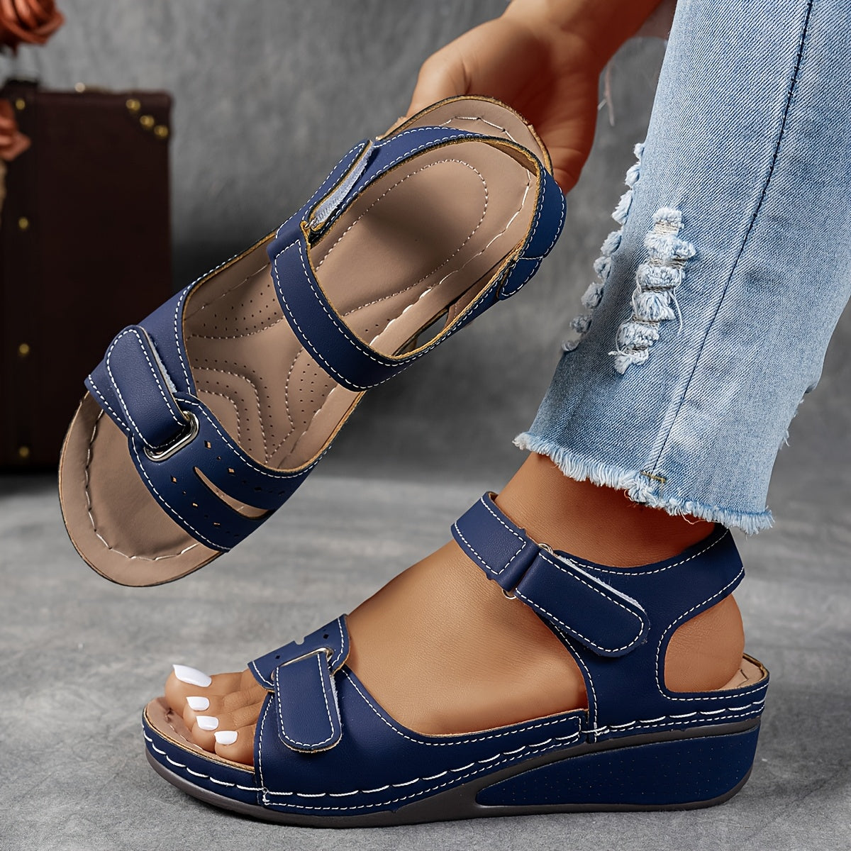Sandales Femme Confort – Bride Réglable & Style Estival Léger