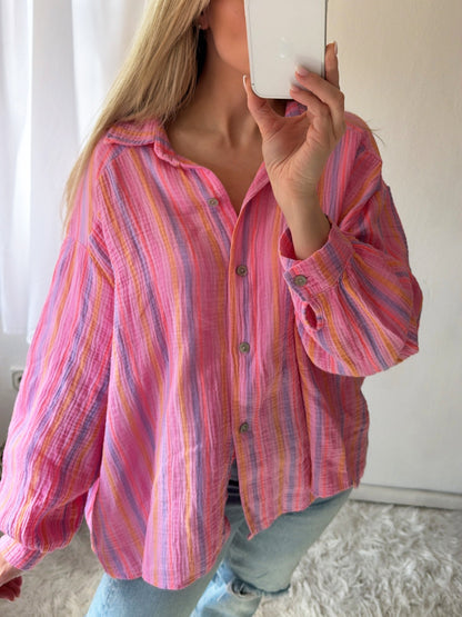 Blouse Mousseline Oversize Lollipop