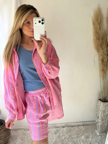 Blouse Mousseline Oversize Lollipop