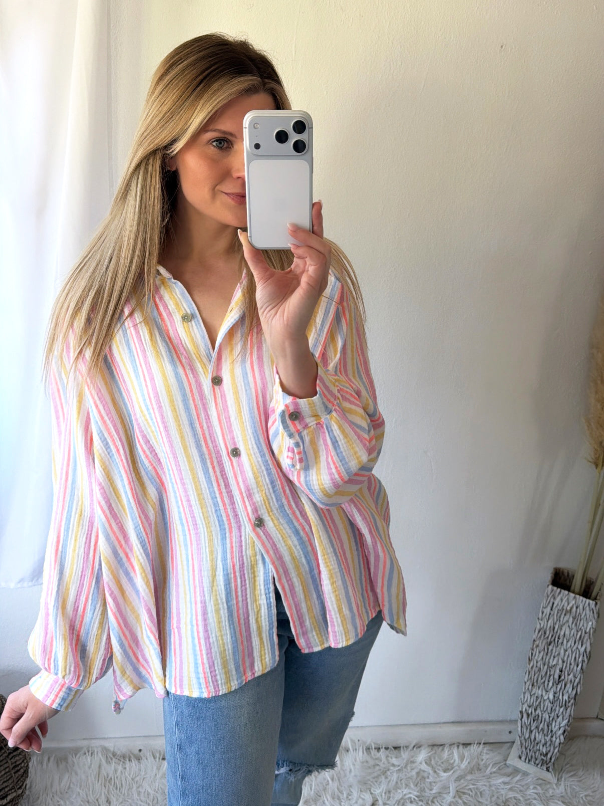 Blouse Mousseline Oversize Lollipop