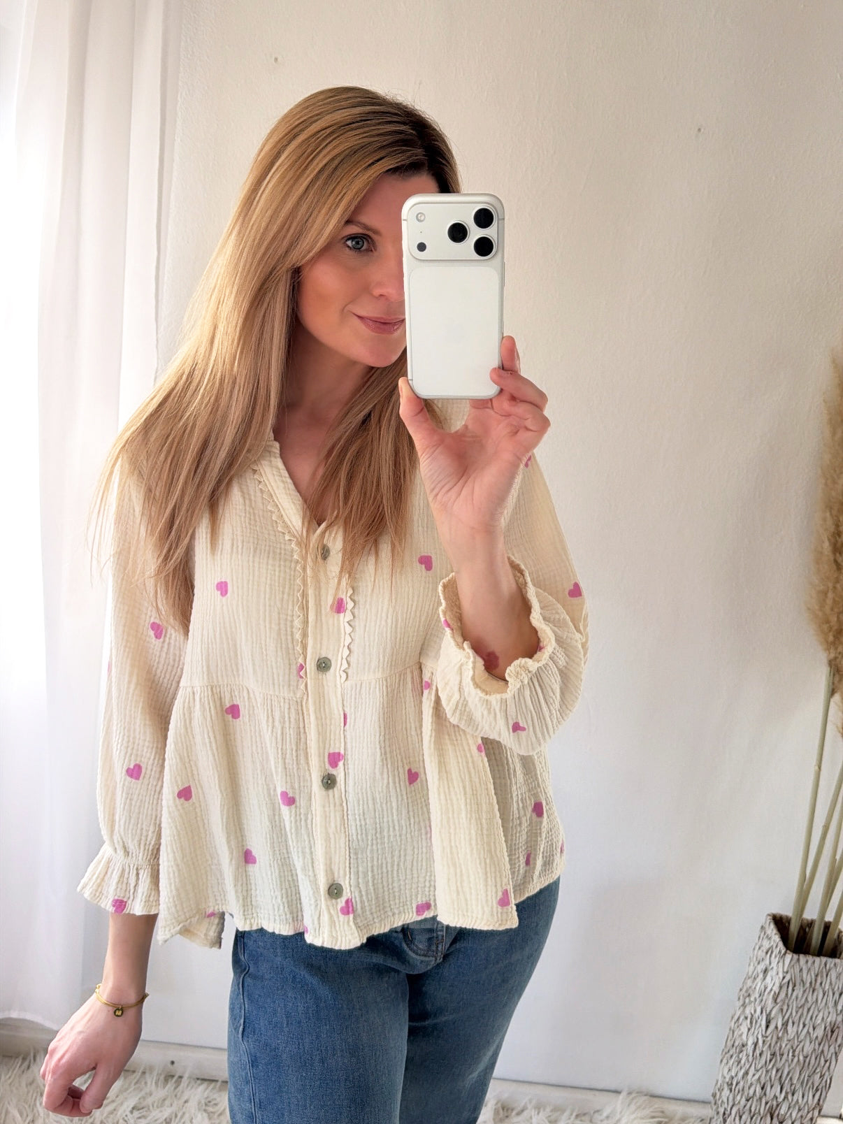 Blouse Mousseline Love Story