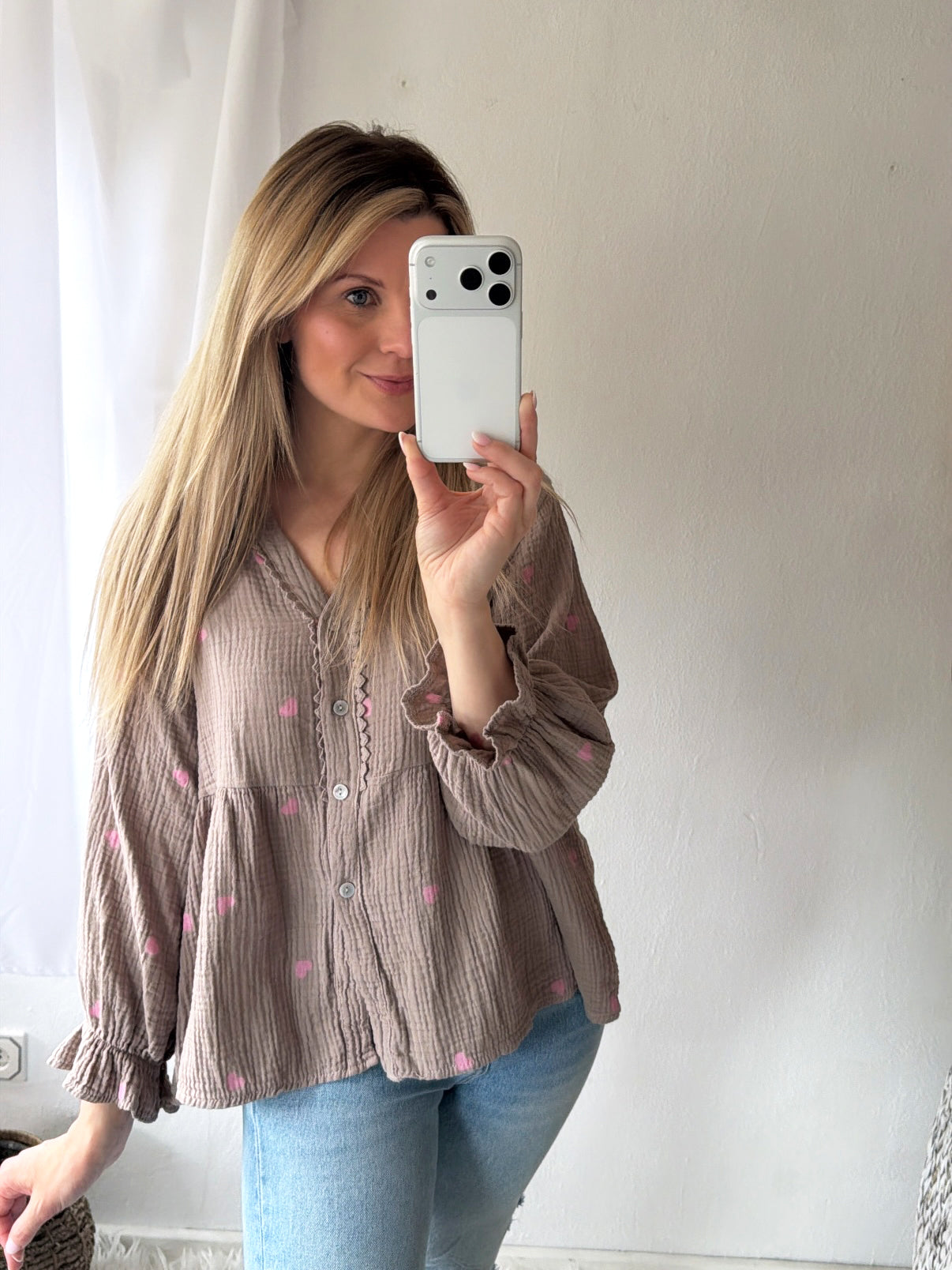 Blouse Mousseline Love Story