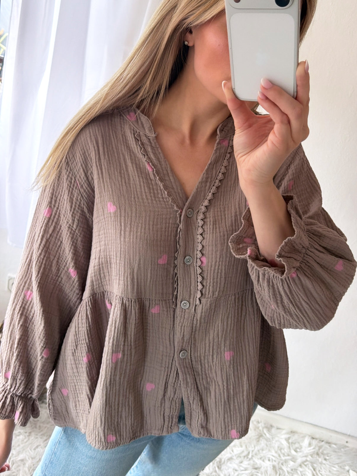 Blouse Mousseline Love Story