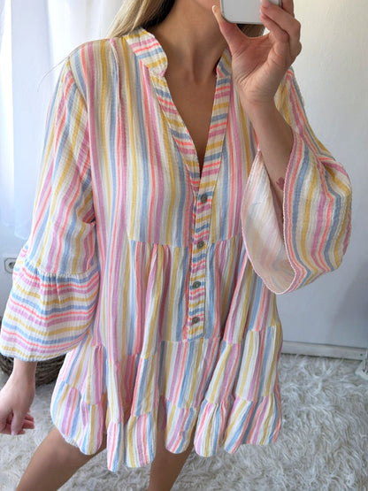 Robe Tunique Mousseline Oversize Lollipop