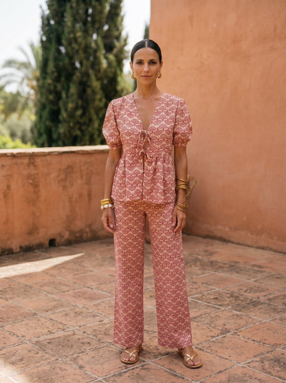 LEONOR — Ensemble Casual Chic Deux Pièces