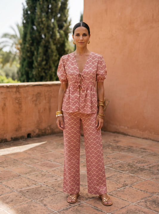 LEONOR — Ensemble Casual Chic Deux Pièces