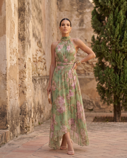 OLIVIA — Robe Midi Fluide