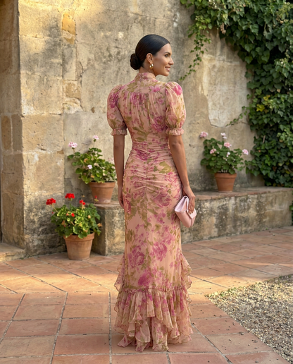 ROSARIO — Robe Florale Aquarelle