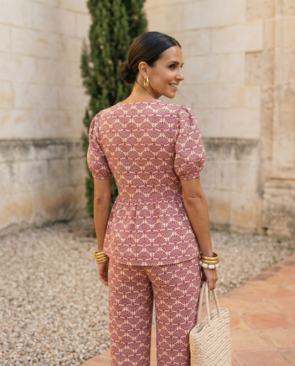 LEONOR — Ensemble Casual Chic Deux Pièces
