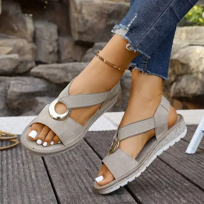 Sandales Femme — Mules Été Confortables au Design Élégant