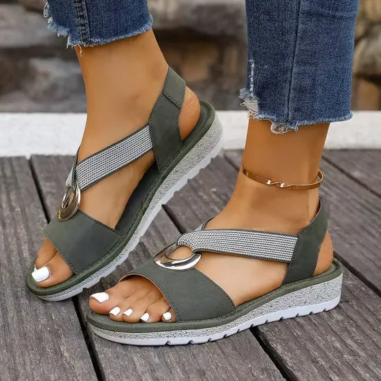 Sandales Femme — Mules Été Confortables au Design Élégant