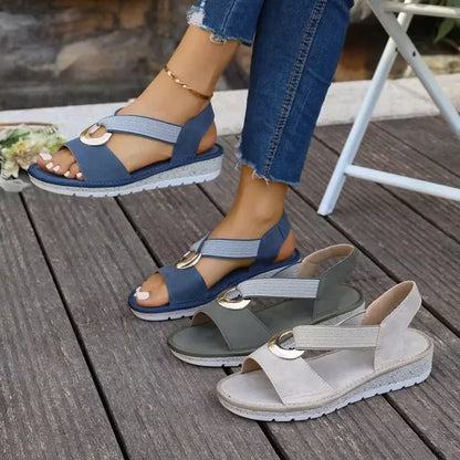 Sandales Femme — Mules Été Confortables au Design Élégant